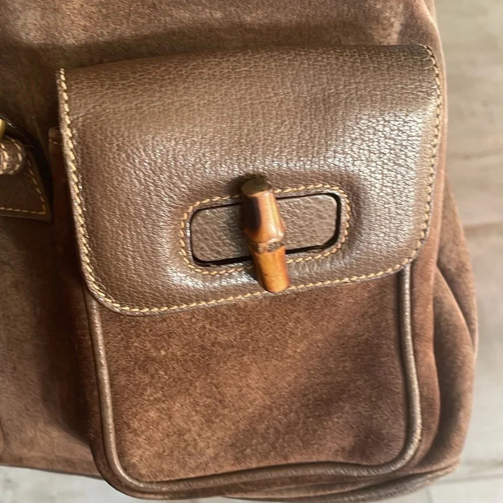 Gucci Bamboo Handle Rucksack - Picture 7 of 16